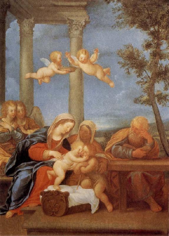Albani Francesco Sacra Famiglia Germany oil painting art